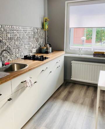 Фото номера Апартаменты с балконом Апартаменты Ramybės apartamentai г. Аникщяй 8