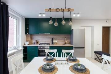 Фото номера Апартаменты с 3 спальнями Апартаменты Pušyno apartamentai г. Аникщяй 27