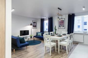 Фото номера Апартаменты с 3 спальнями Апартаменты Pušyno apartamentai г. Аникщяй 24