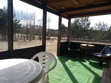 Фото номера Дом с 2 спальнями Дома для отпуска Paupio namelis prie Vorutos / Riverside cabin г. Аникщяй 17