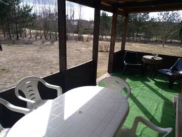 Фото номера Дом с 2 спальнями Дома для отпуска Paupio namelis prie Vorutos / Riverside cabin г. Аникщяй 14
